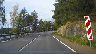 One of the most Beautiful Roads in Russia | Road along Lake Ladoga