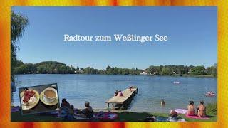 30 Grad im Schatten, Radtour Weßlinger See