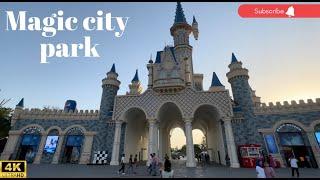 #tashkent Magic City Park #walkingtour | 4k |  #uzbekistan