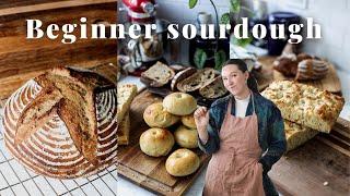 How to make sourdough bread, focaccia & bagels (for beginners from a beginner)