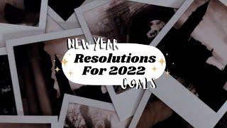 25 New Year's Resolutions For 2022 (small goals)