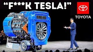 Toyota CEO: "Elon Musk Will Piss His Pants When He Sees This NEW Motor!"