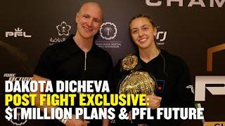 EXCLUSIVE: Dakota Ditcheva on PFL Future, Post Fight Celebration & How to Spend $1 Million 