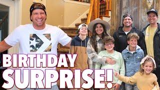 SURPRISING MY BROTHER ON HIS BIRTHDAY  BROTHER SURPRISES BROTHER AFTER FLYING ACROSS THE COUNTRY!