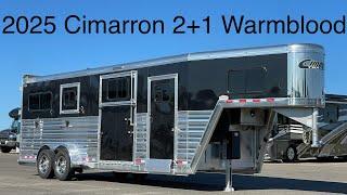 2025 Cimarron Norstar 2+1 Warmblood Gooseneck With Air Ride