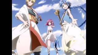 魔笛 MAGI 第一季 - Opening 2 [ Matataku Hoshi no Shita de ]