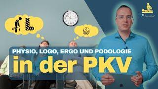 Leistung für Physio- und Ergotherapie / Logopädie und Podologie in der PKV