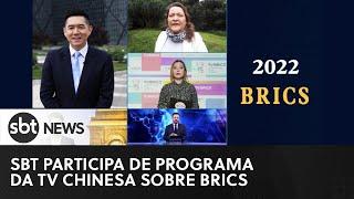 SBT participa de programa da TV Chinesa sobre Brics