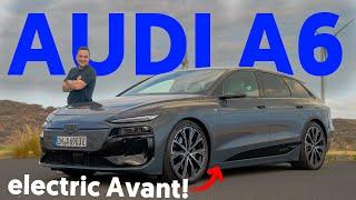 Audi A6 e-tron first driving - BETTER than Model S, EQE and BMW i5!