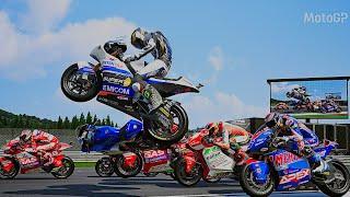 You Won’t Believe the CRAZY Crashes That Happen on These MOTOGP Tracks!