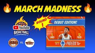 2023-24 Phoenix International Basketball Box  March Madness Round 1 vs. Broke Box Breakers!