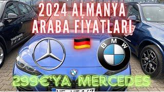 Güncel Almanya araba fiyatları(2024)!! 299€’ya Mercedes ŞOKK!!