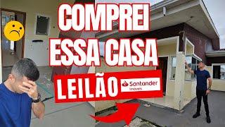 Arrematamos essa CASA no leilão do SANTANDER, vale a pena?