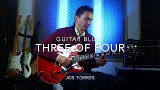 Jos Torres "Three of four" Blues - Jimi Hendrix groove style- using minor pentatonic scale and licks