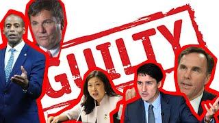 FIVE Liberals Found GUILTY