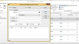 Search for items in Archived Outlook Folders