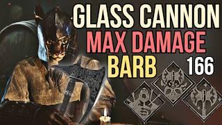 Max Damage Glass Cannon Barb is CRAZY | Dark and Darker