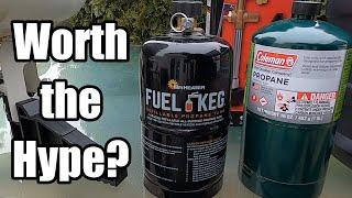 Is the NEW Fuel Keg 1 lb propane tank WORTH IT?