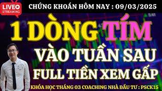 Nhận Định Thị Trường | Chứng khoán hôm nay : 1 DÒNG TÍM VÀO TUẦN SAU, FULL TIỀN XEM GẤP