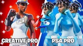 1 Creative PRO vs 3 PS4 PROS!