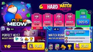 HARD Mighty Mushrooms + Rainbow Perfect Heist/ 50 players Match Rumble Multiplier Madness + Rainbow