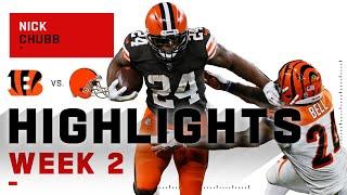 Nick Chubb Tames Bengals w/ 124 Rushing Yds & 2 TDs | NFL 2020 Highlights