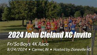 2024 John Cleland XC Invite - 4K Boys (Fr/So) - Keegan Terry