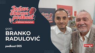 Jedan običan podkast #005 - Gost: prof. dr Branko Radulović