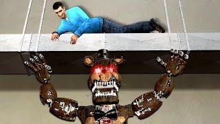 HIDING FROM NIGHTMARE FREDDY! - Garry's Mod Slasher