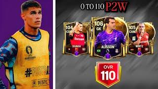 THE GREATEST START EVER // O TO 110 P2W // EA SPORTS FC MOBILE 25