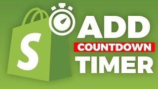 How To Add Countdown Timer To Shopify (NEW 2025)