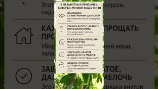6 НЕЗАМЕТНЫХ ПРИВЫЧЕК, КОТОРЫЕ МЕНЯЮТ ЖИЗНЬ 