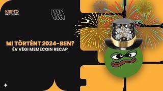 MI TÖRTÉNT 2024-BEN? Év végi memecoin recap