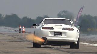 1239HP Toyota Supra 2jz HUGE TURBO SOUND!