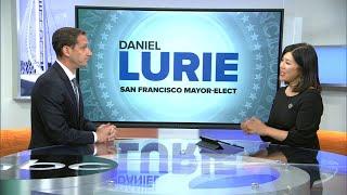 Daniel Lurie gives ABC7 1st Bay Area TV interview after becoming San Francisco mayor