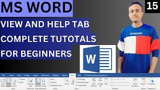 MS Word 2019 View And Help Tab Complete Tutorials |Ahmar ARS