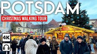 Potsdamer Weihnachtsmarkt  4K Walking Tour durch die Altstadt