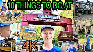 10 Things to do at Beamish - The Living Museum of the North UK - Beamish Vlog in 4K