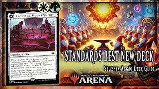  WHY ISN'T ANYONE EELSE PLAYING THIS.... | New Standard Ranked MTGA Deck | Selesnya Artifacts