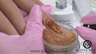 How to apply dipping powder by Joya Mia