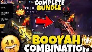 November FF New Booyah Bundle Combination️ Complete Combustion bundle Combination Booyah Pass