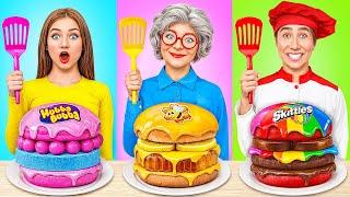 Me vs Grandma Cooking Challenge | Kitchen Hacks and Tricks by Multi DO Smile