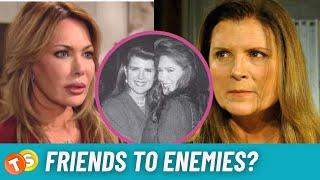 The reason Kimberlin Brown and Hunter Tylo were feuding in real life