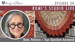 Romi's Studio, Episode 39: the Cactus Flower shawl