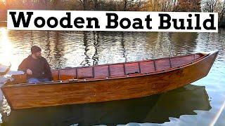 I Built a Wooden Boat By Myself