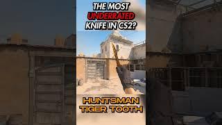 THE MOST UNDERRATED KNIFE IN CS2? - Huntsman Knife Tiger Tooth 