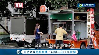 "檢舉是日常.隱形成本多" 揭行動餐車生存術！罰單.租金...水電自備 食材難保新 "賣島哪.賣多久"有學問！│記者 簡若羽 游家瑋│【新聞深一度】20230822│三立新聞台