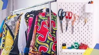 FASHION DESIGN STUDIO TOUR | KIM DAVE