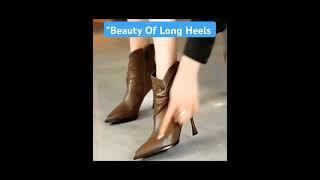 "Beauty Of Long Heels" #newshoes #womensfashion #she #new #style #pink #fun #entertainment