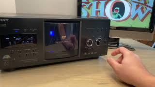 Sony Disc Explorer 400 Disc DVD/CD MEGA Changer - DVP-CX985V - Demo Video!